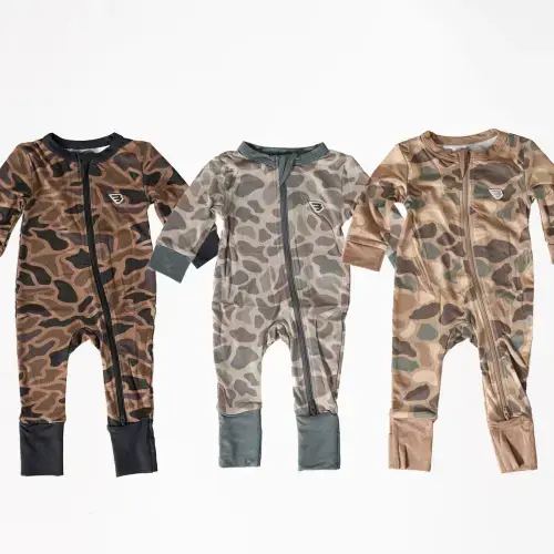 Baby Zip Up Bundle - Classic Camo – BURLEBO