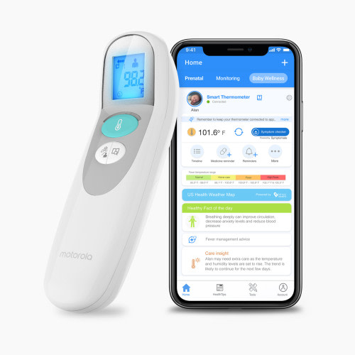 Motorola Care+ 3-in-1 SMART Non-Contact Baby Thermometer