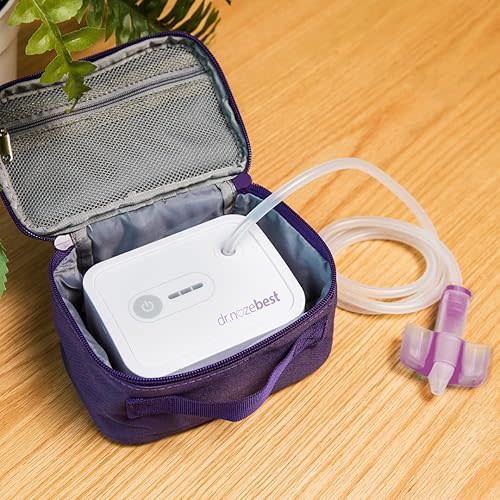 Dr. Noze Best | NozeBot Travel Pouch - Electric Baby Nasal Aspirator | Pediatric ENT-Designed Baby Care for Nasal Vacuum | Carry Case | Accessory Bag