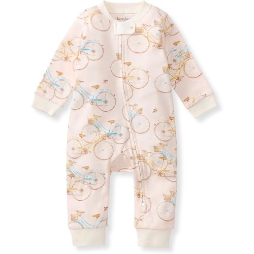 Burt's Bees Baby baby-girls Sleep and Play Pajamas, 100% Organic Cotton, One-piece Footless Pajamas
