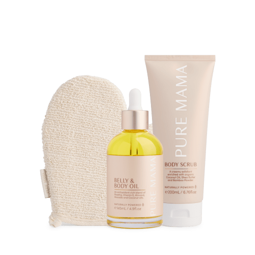 Bump Love Set - 100% Natural – PURE MAMA Skincare AUS