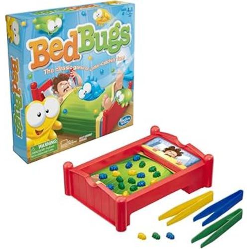 Bed Bugs Board Game | The Classic Game of Critter-Catchin’ Fun | Kids and Preschool Games | Ages 4 and Up | 2 to 3 Players | Family Games | Kids Gifts (Amazon Exclusive)