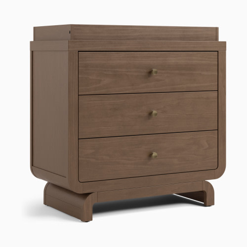 Storkcraft Santorini 3 Drawer Chest with Removable Changing Topper - Hazelnut