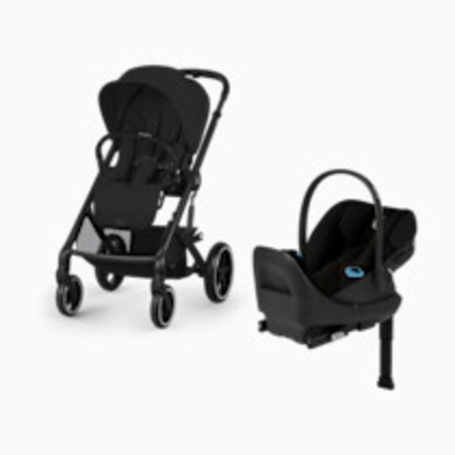 Cybex Balios S Lux + Cloud G Pro Travel System - Moon Black