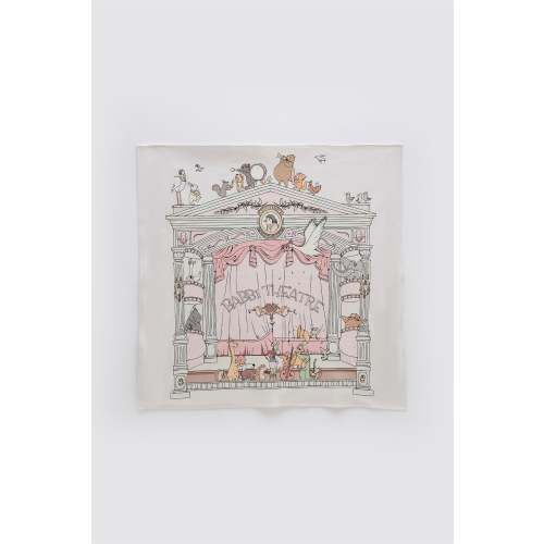 Double-Sided Baby Blanket -Theatre / Pink