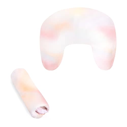 Boppy Nursing Pillow Cover - Soft, Hypoallergenic Washable Microfiber Bottle & Breastfeeding Pillow Covers (Redesigned Feeding Pillow Sold Separately) - Rainbow Sherbet