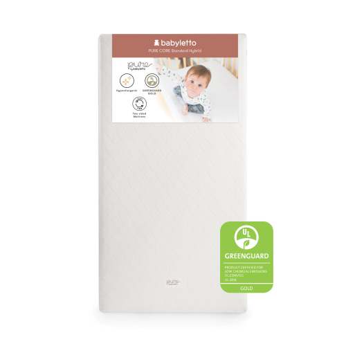 Pure Core 2-Stage Crib Mattress Waterproof – Babyletto