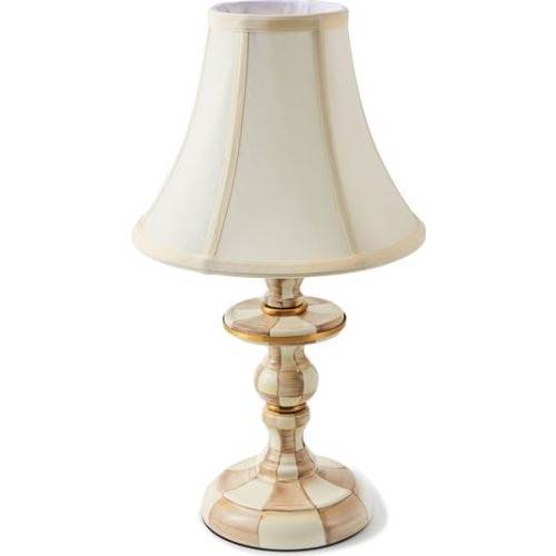 Courtly Check Candlestick Lamp