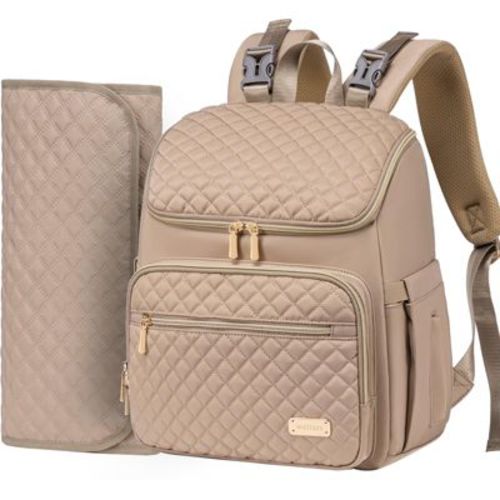 Narwey Diaper Bag Backpack Large Baby Diaper Bag with Changing Pad Travel Diaper Backpack,Baby Bag for Boys Girls,Stroller Straps