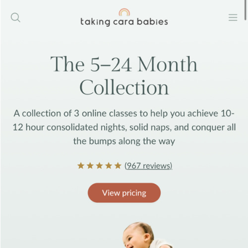 Checkout | Cara Babies 5-24 MONTH COLLECTION $249