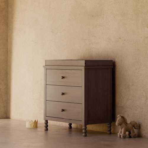 Storkcraft Rio 3 Drawer Chest with Removable Changing Topper | Ashley