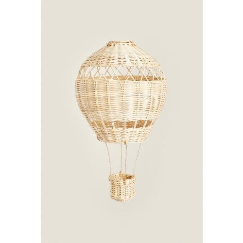 CHILDREN’S RATTAN BALLOON CEILING LAMPSHADE