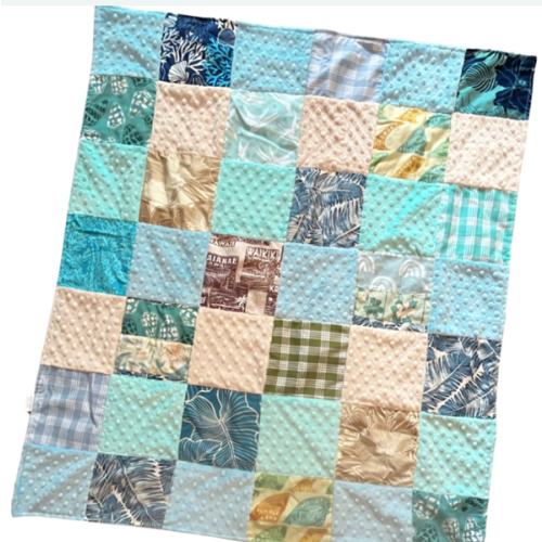 Aloha Quilt - Aqua mix | Hi'ilani Hawaii