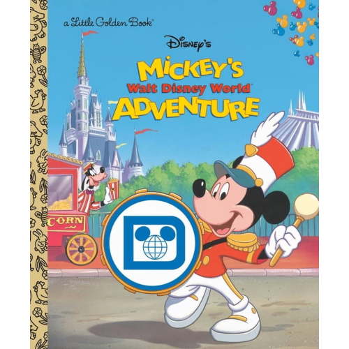 Cathy Hapka Little Golden Book Mickey's Walt Disney World Adventure Disney Classic Hardcover