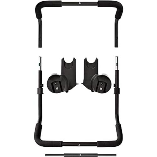 Baby Jogger Chicco/Peg Perego Car Seat Adapter for City Select and City Select LUX Strollers Black