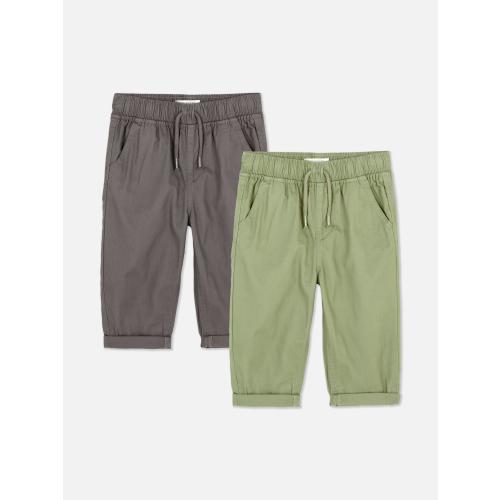 2-Pack Canvas Drawstring Pants