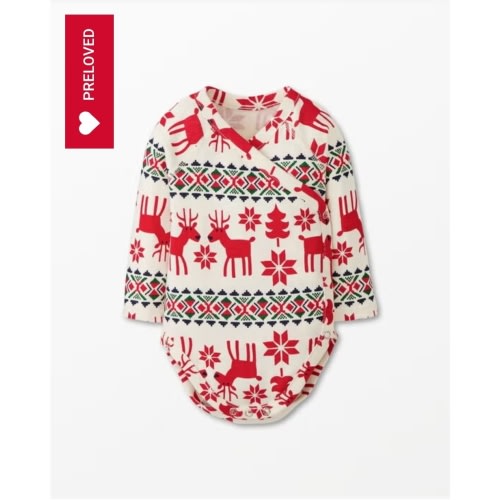 Baby Print Side Snap Bodysuit In Organic Cotton | Hanna Andersson | Hanna-Me-Downs