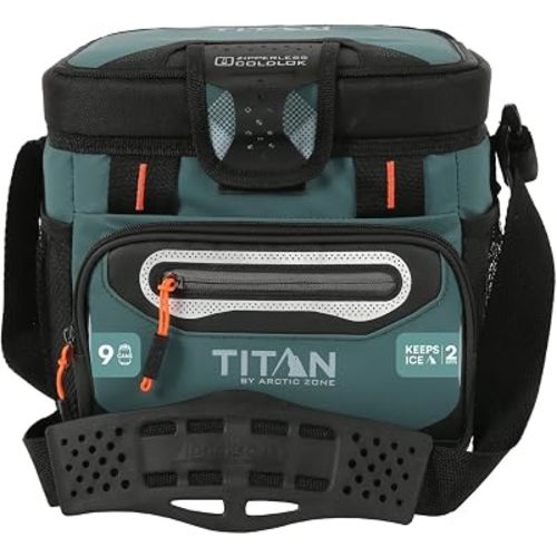 Titan by Arctic Zone Deep Freeze Cooler - Zipperless Hardbody Cooler - Deep Freeze Insulation, HardBody Liner, and SmartShelf