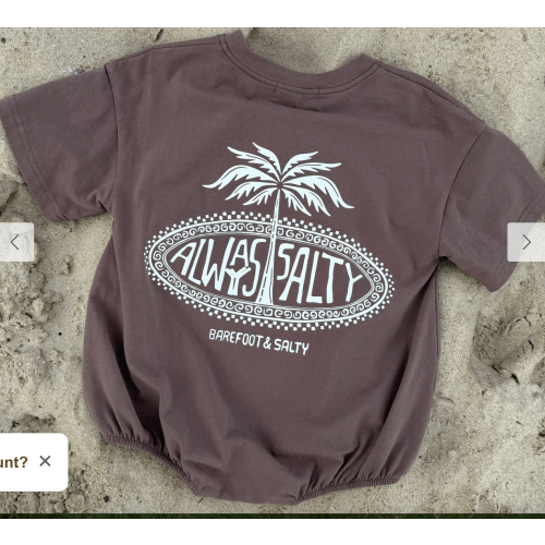 Always salty - romper