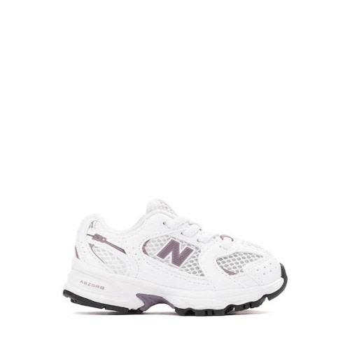 New Balance 530 Athletic Shoe - Baby / Toddler - White / Dark Wine