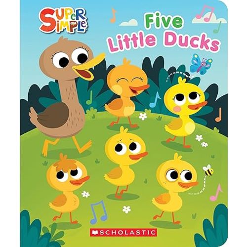 Five Little Ducks (Super Simple Countdown Book) Paperback – January 2, 2024