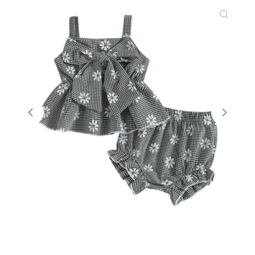 Floral Bowknot Set