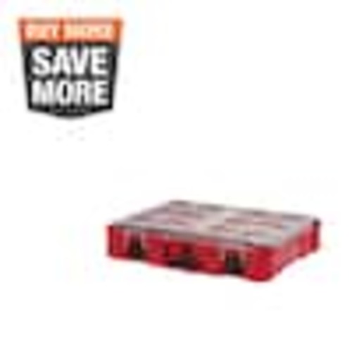 Milwaukee PACKOUT 11-Compartment Impact Resistant Portable Small Parts Organizer 48-22-8430
