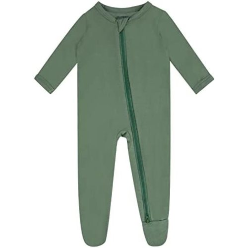 GUISBY Pajamas for Baby Boys & Girls, Infant Onesie with Mitten Long Sleeve Footed Pjs