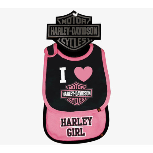Infant Girl's Bibs 2-Pack | Harley-Davidson USA