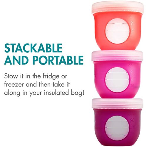 Boon, NURSH Milk Storage Lids (Pack of 3)