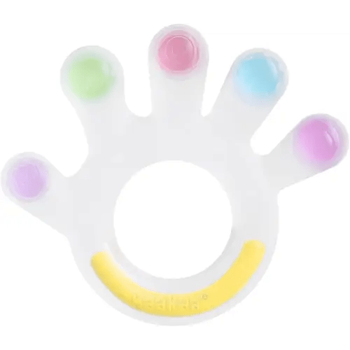 haakaa Palm Teether - Super Soft Silicone Baby Soothing Teether Pacifier, Teething Toys for 3M+ Babies, 0-6, 6-12 Months, BPA Free (1 Pack)