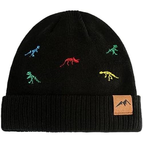 XIAOHAWANG Knit Toddler Beanies Girls Boys Cute Kids Winter Hat Infant Dinosaur Baby Beanie Hats