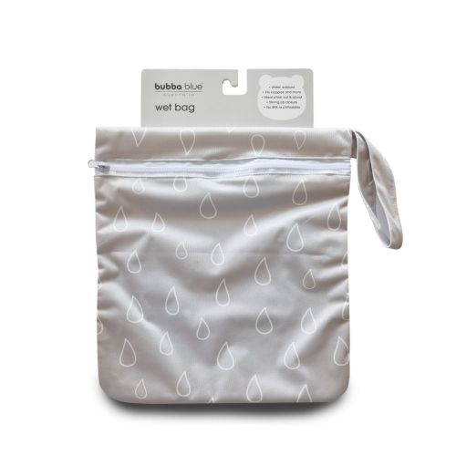 Bubba Blue Wet Bag Grey Chevron