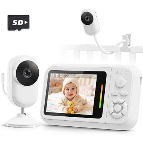 Wireless Baby Monitor, 2.8" Portable Video Monitor with Clip