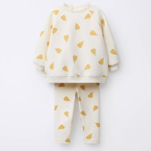PEARS SWEATSHIRT AND LEGGINGS SET