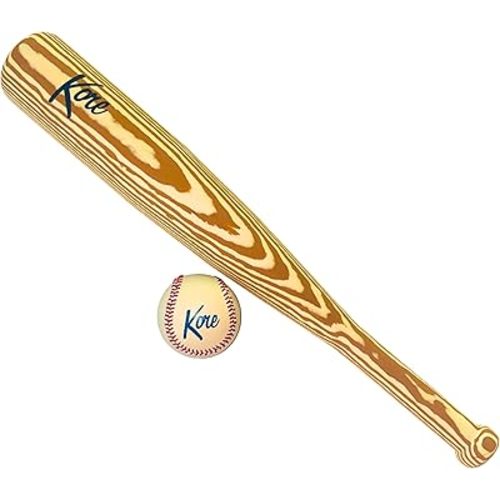 Kore Foam Baseball Bat + Kore Baseball | Foam Baseball and Bat | Great for Indoor Play or Outdoor Play | Great Gift or Stocking Stuffer