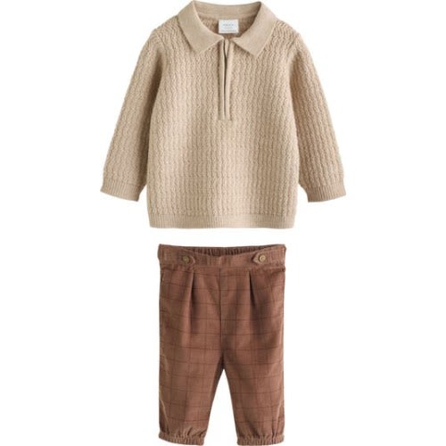 Pullover & Pants Set, 0-3M