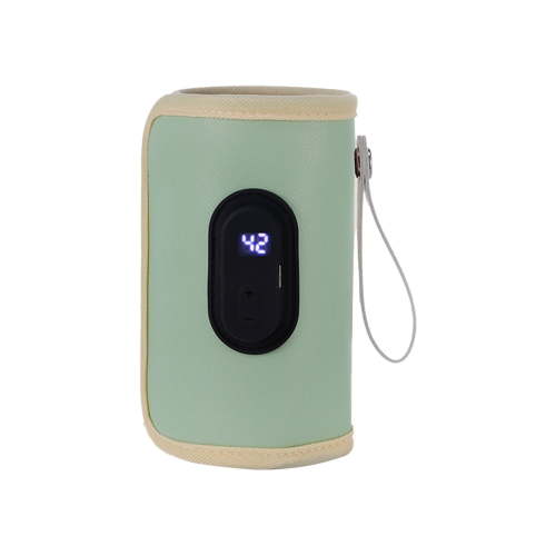 ACDANC Portable Bottle Warmer,Digital Control Travel Bottle Warmer,Portable Must-Have Bottle Warmer on the Go,Green