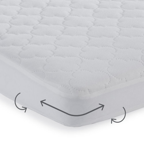 Sealy Baby Waterproof Protection Waterproof Fitted Baby Mini Crib Mattress Protector Pad, 38" x 24" - White & Reviews | Wayfair