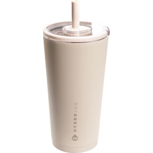 Everyday Tumbler - Ceramic-Lined Insulated Tumbler with Straw and Soft-Touch Lid, Cup Holder Friendly, Medium Color:Dune