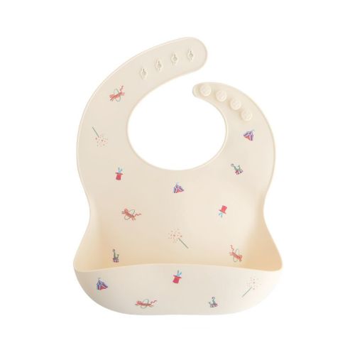 Silicone Baby Bib Circus One Size