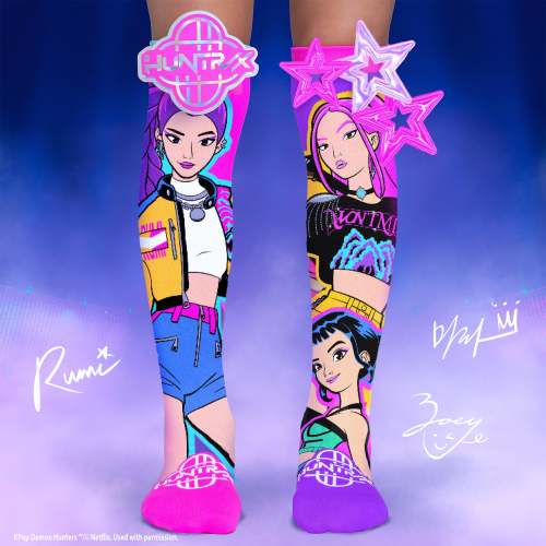 KPOP Demon Hunters Socks | Mira, Rumi & Zoey Kids Socks