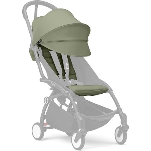 Stokke YOYO 6+ Color Pack, Sun Protection for YOYO3 Stroller, Olive