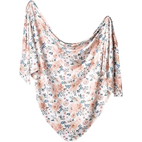 Copper Pearl Large Premium Knit Baby Swaddle Receiving Blanket Autumn