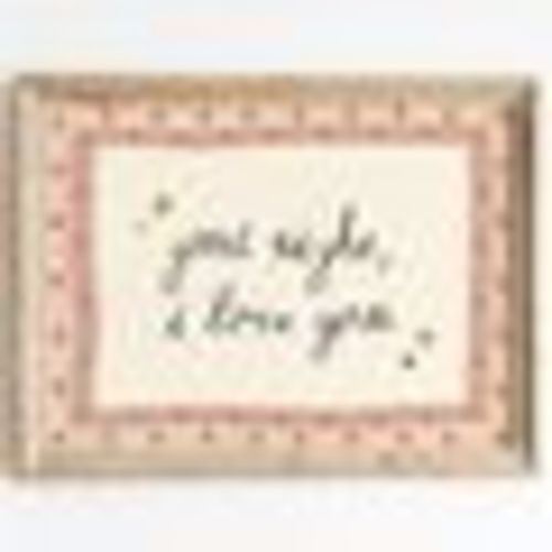 Good Night I Love You Poster, Printed Poster, Vintage Nursery Wall Art, Digital Download, Cute Quote Print, Kids Room Decor