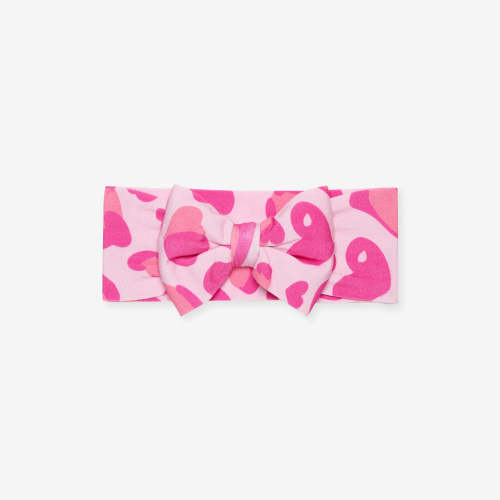 Love Leopard Luxe Bow Headwrap