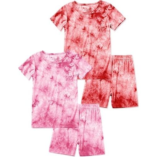 Jimonda Boys Girls Bamboo Rayon Pajamas Set Kids Sleepwear