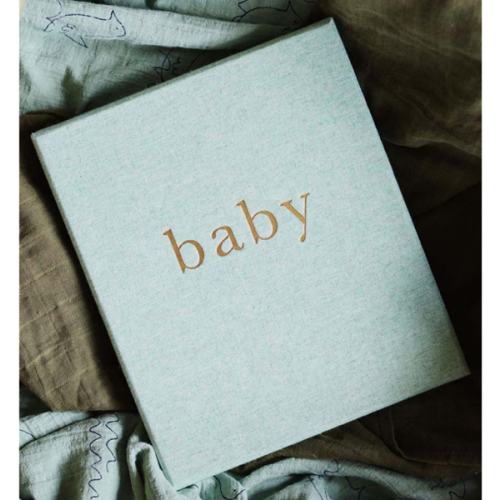 First Year Of You Baby Journal - Seafoam - Write To Me AU