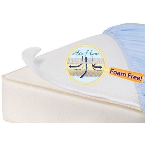 L.A. Baby Breathable Miracle Mat - Superior Ventilation Crib Mattress Topper