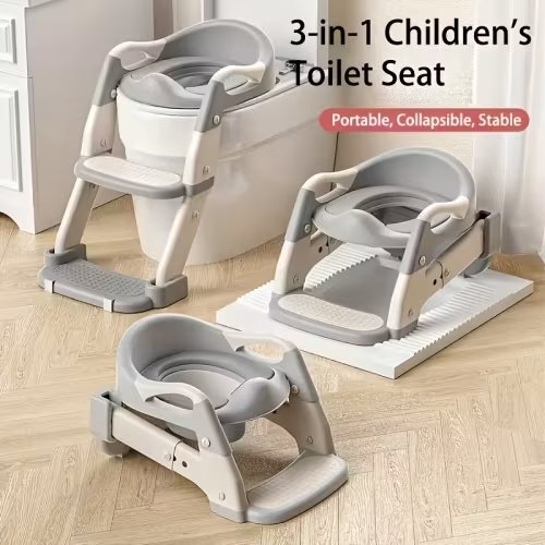3 in 1 adjustable height collapsible portable potty training - Temu